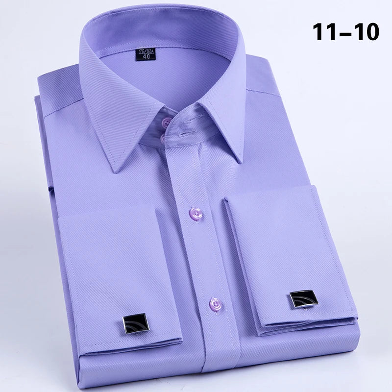 French cufflinks shirt for Men