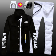 Gpoiled Men’s 2-Piece Denim Set