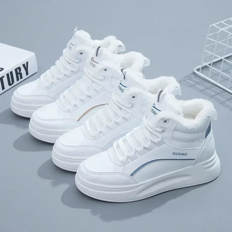 Thickened & Woolen Snow Boots for Women