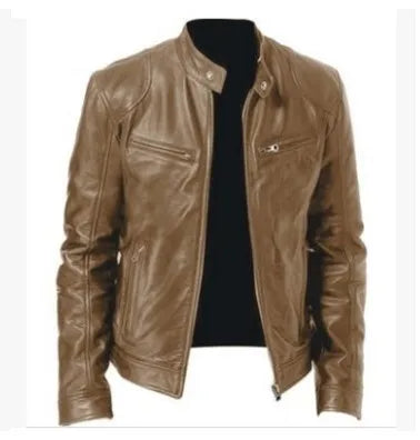 Dashing Windproof Biker Jacket for Men