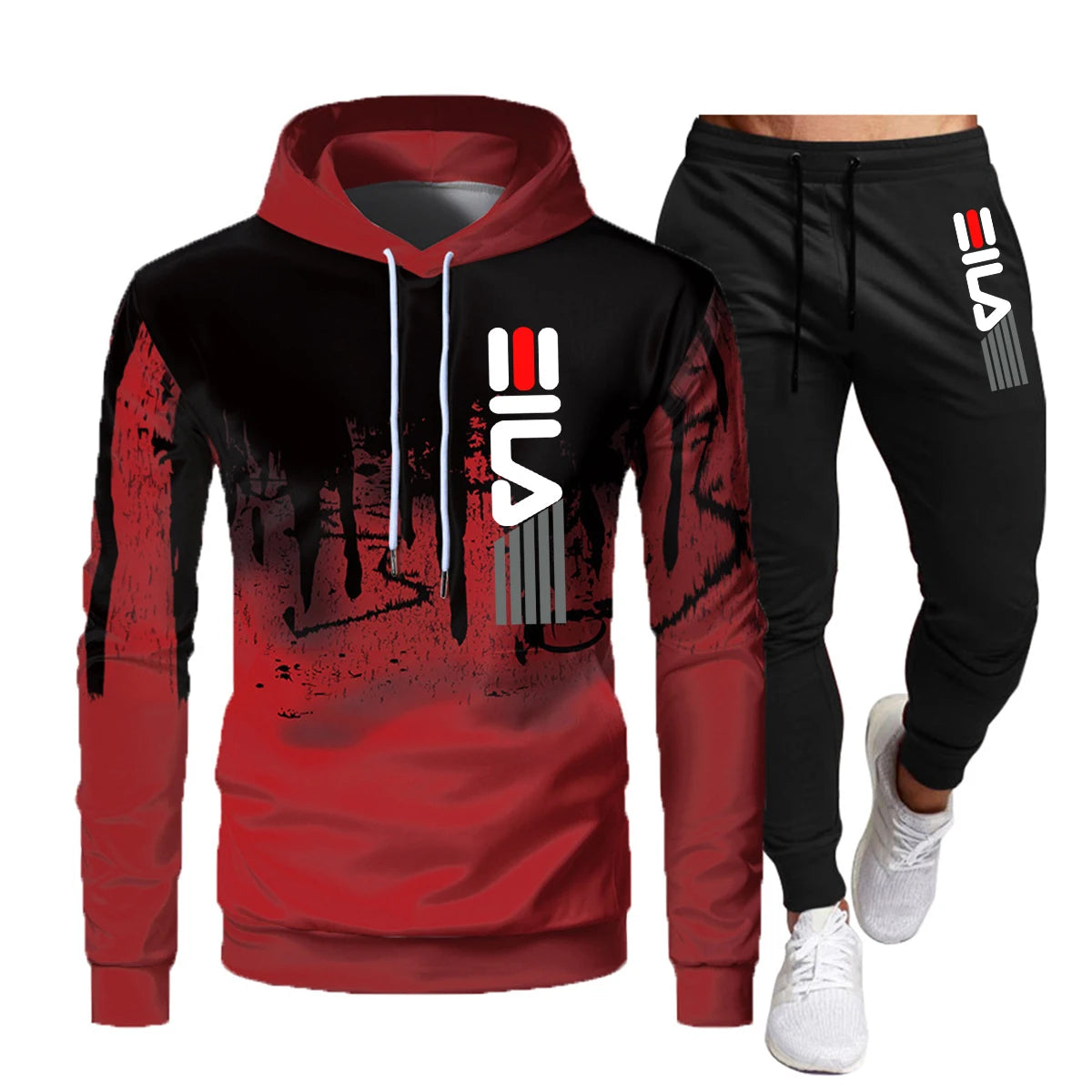 Autumn and Winter Hoodie Suit Men's Fashion