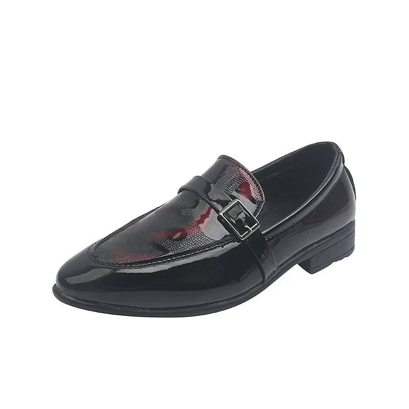 Boys' British-Style Leather Loafers
