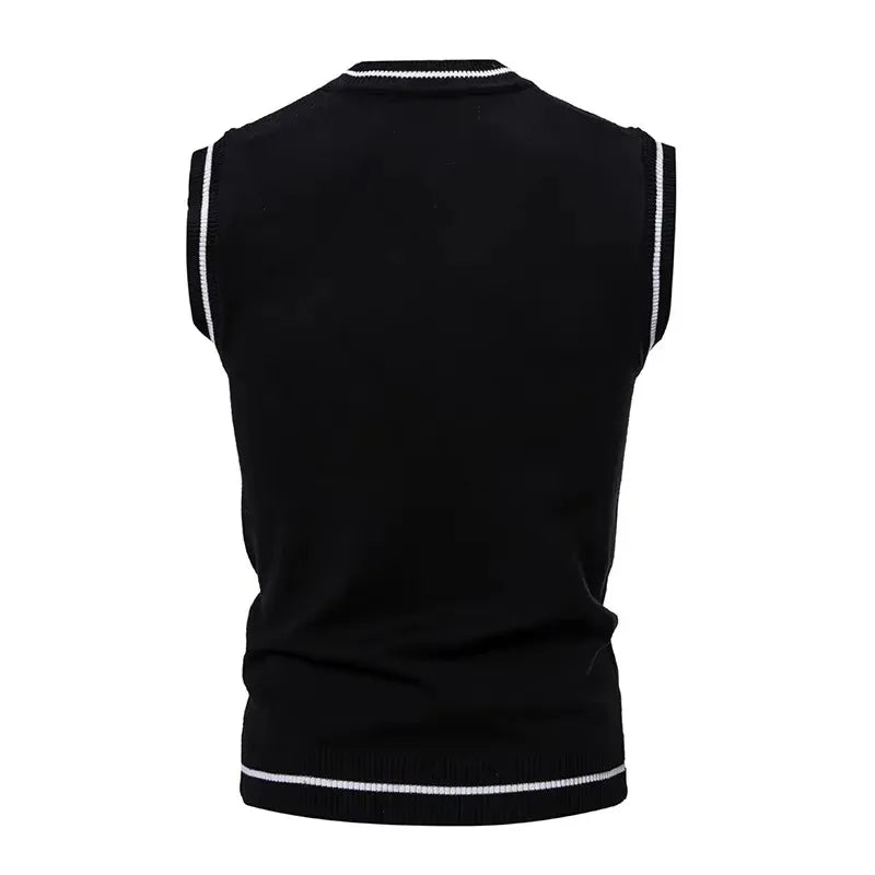 Men's Warm Knitted Sweater Vest
