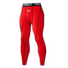 Muscle Men Running Pants Gym Sports Long Pants Summer Fitness Sportswear Male Jogging Elastic Compression Tights Gym Trousers