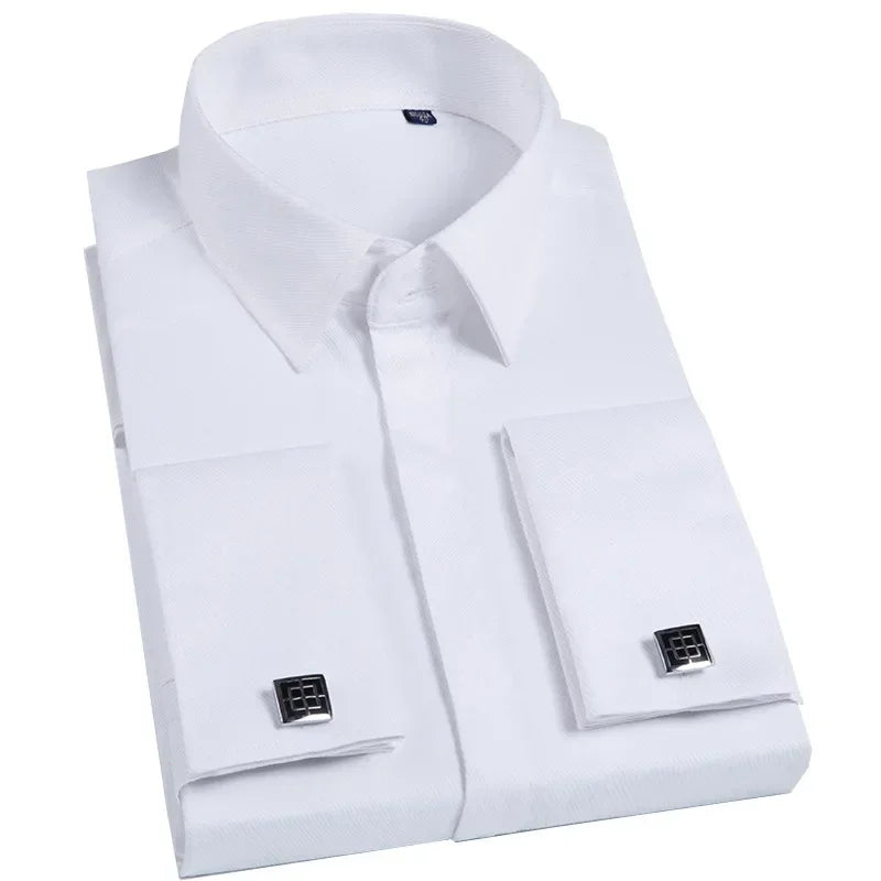 Men’s French Cufflinks Dress Shirt