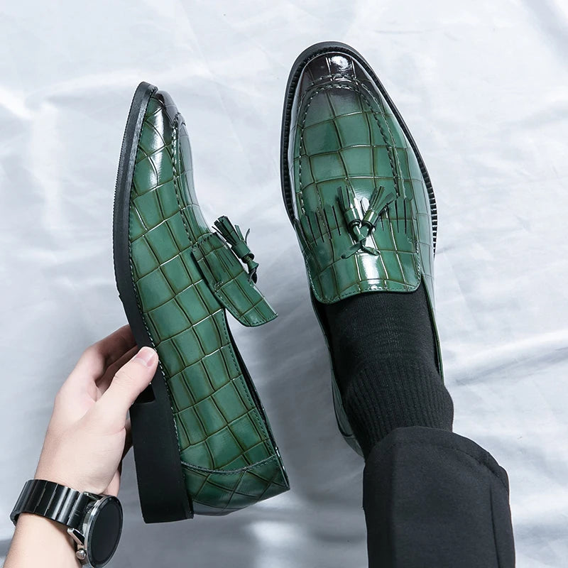 Men’s Flexible Casual Loafers for Office