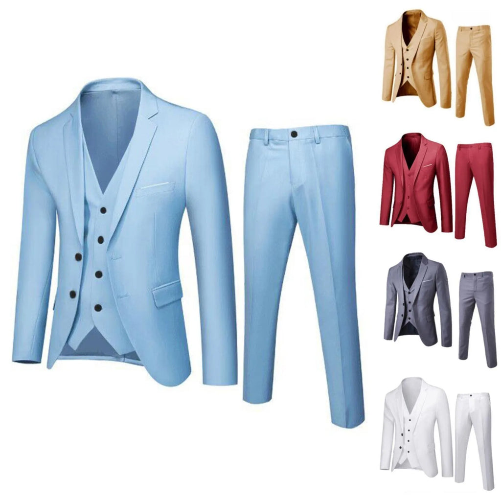 Men’s Classic Patterned Suit Set