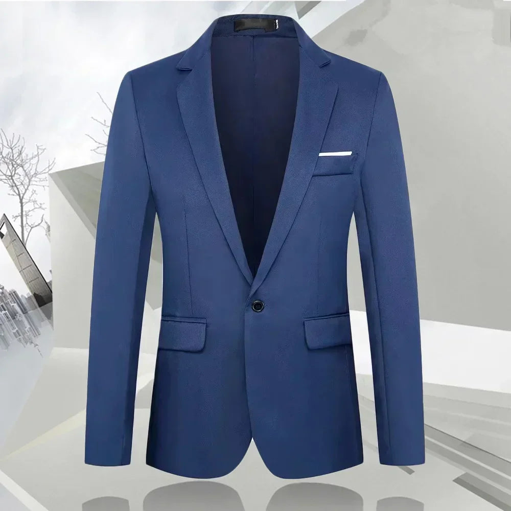 Men’s Elegant Slim Fit Business Suit
