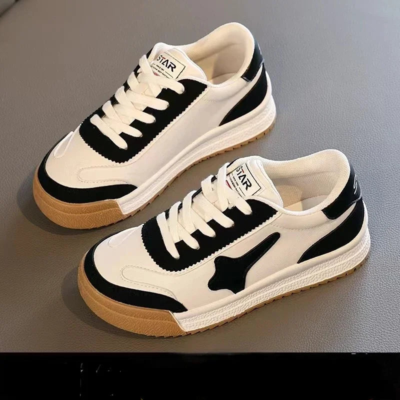 Kids' White Fashion Board Shoes