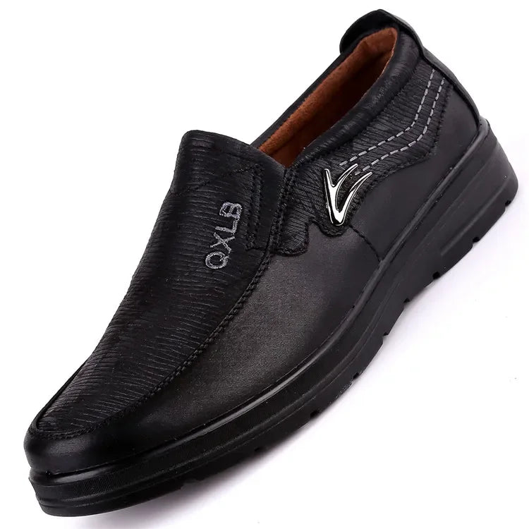 Men’s Fashion Leather Flat Shoes