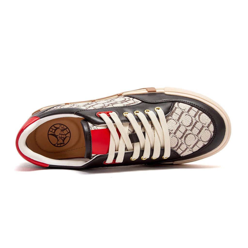 Deluxe Brand Women’s Letter Print Sneakers