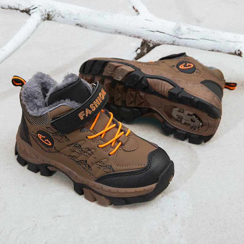 Kids’ Breathable Non-Slip Hiking Shoes