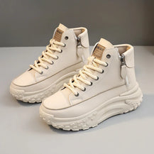 Women’s Luxury High-Top Platform Sneakers