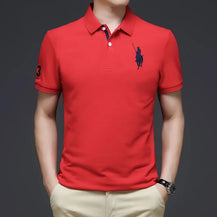 Men’s Luxury Embroidered Polo Shirt