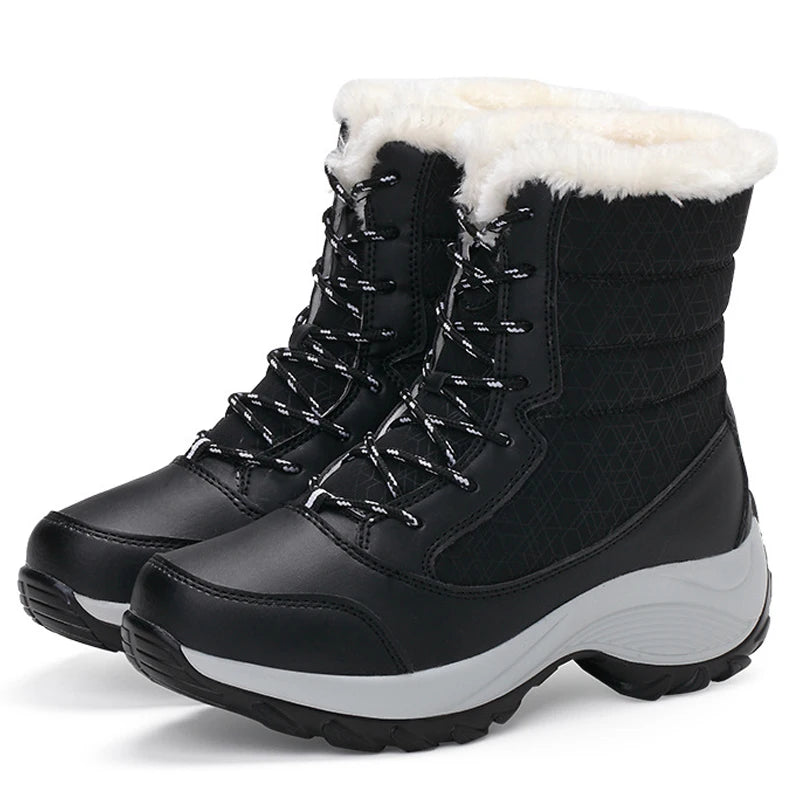 Women’s Platform Snow Boots for Winter