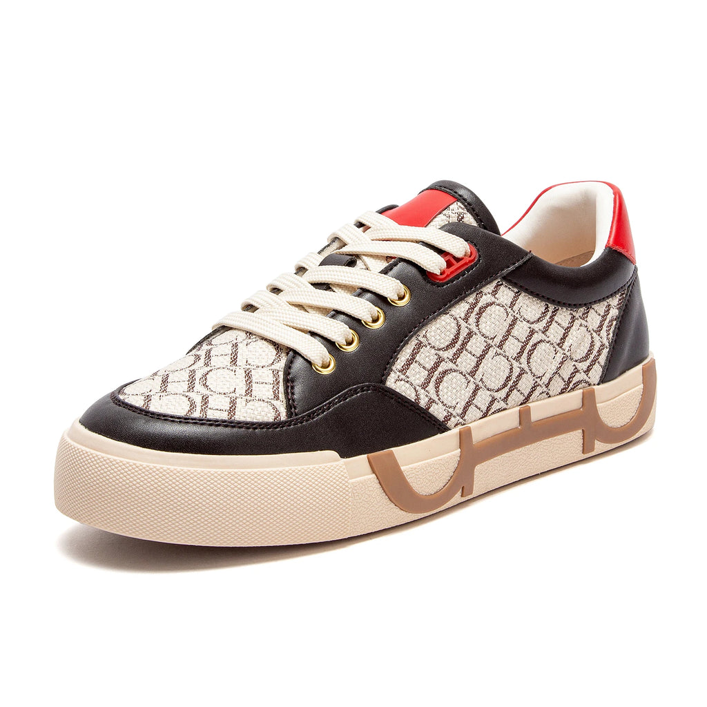 Deluxe Brand Women’s Letter Print Sneakers