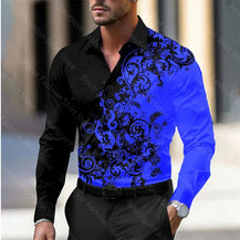 Men’s Floral Style Soft Shirt