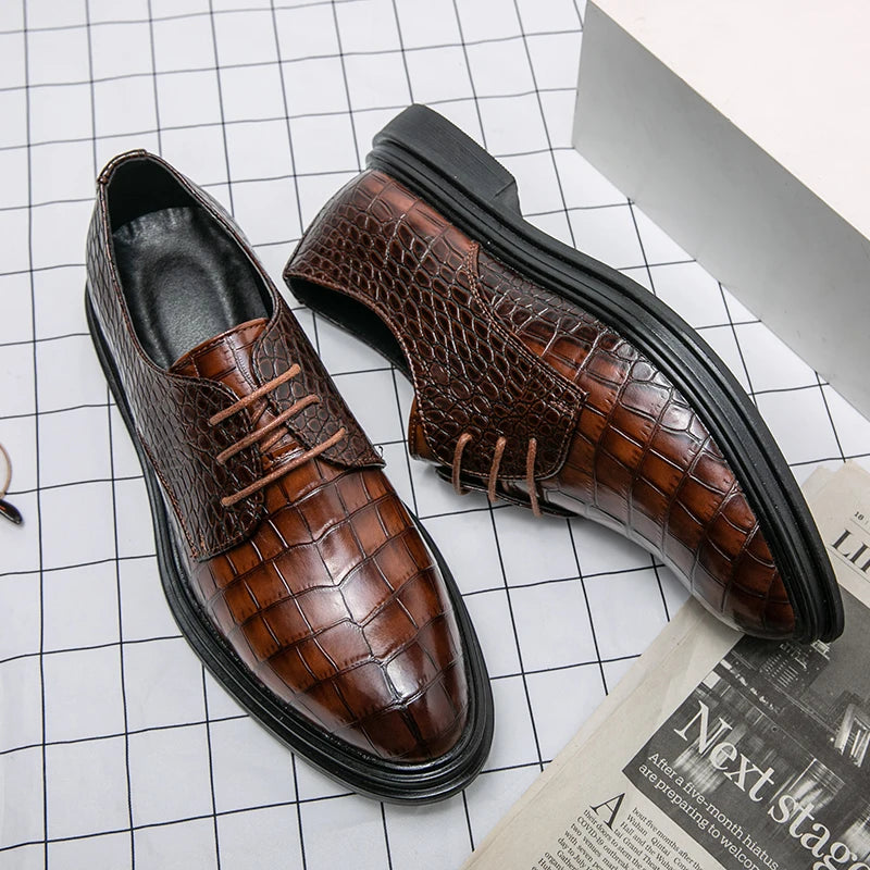 Men’s Italian Style Luxury Leather Loafer Shoes