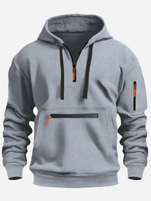 Breathable Men’s Hooded Sports Pullover