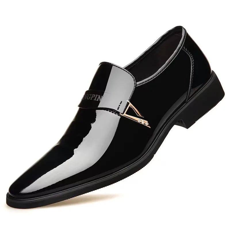 Men’s Korean Edition Pointed Toe Dress Shoes