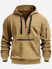 Breathable Men’s Hooded Sports Pullover
