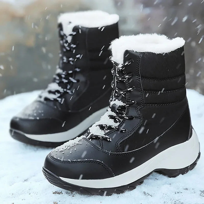 Women’s Platform Snow Boots for Winter