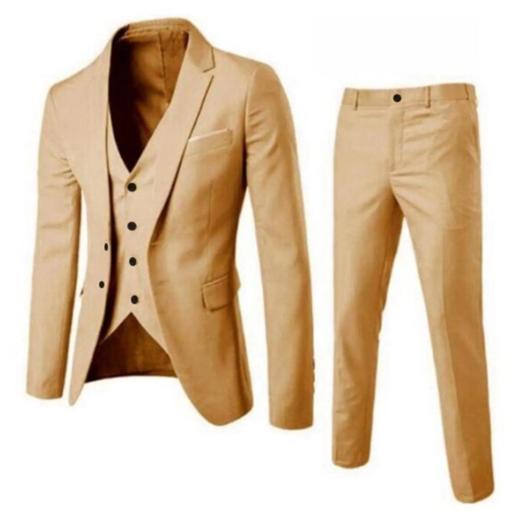 Men’s Classic Patterned Suit Set