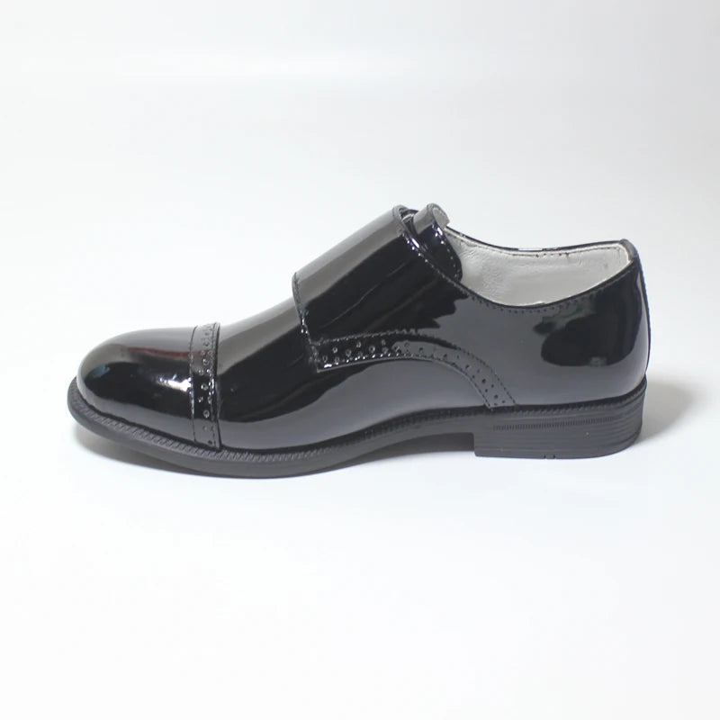 Kids’ Double Buckle Formal School Shoes