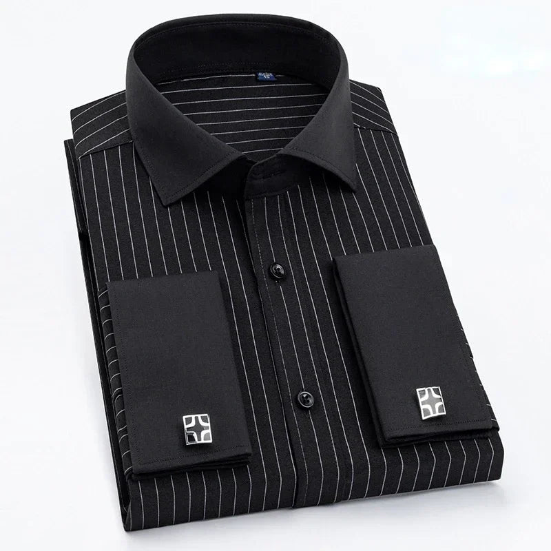 Men’s French Cufflinks Dress Shirt