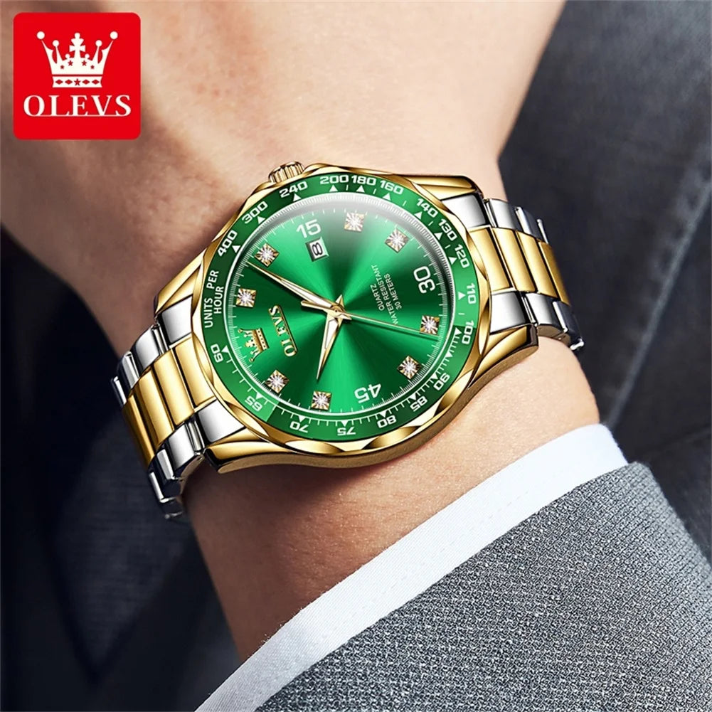 OLEVS Men's Luxury Quartz Watch