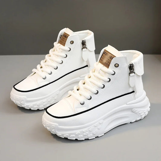 Women’s Luxury High-Top Platform Sneakers
