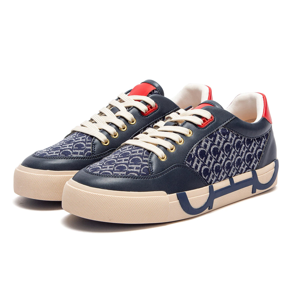 Deluxe Brand Women’s Letter Print Sneakers