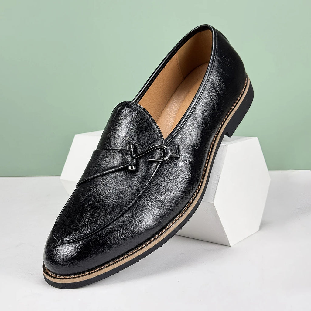 Men’s British Leather Oxford Shoes