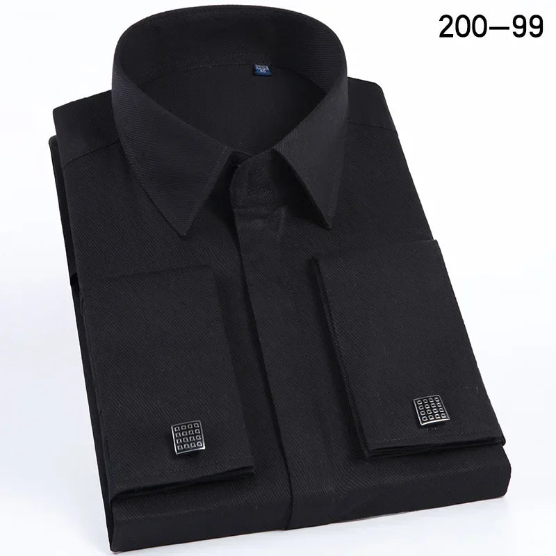 Men’s French Cufflinks Dress Shirt
