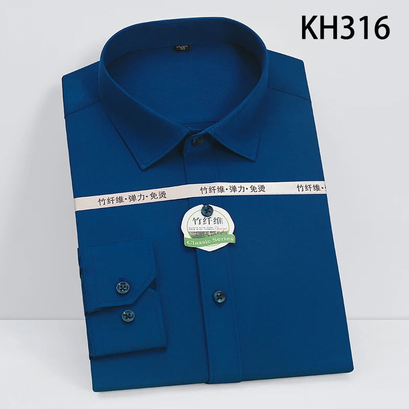Men’s Solid Color Long Sleeve Shirt