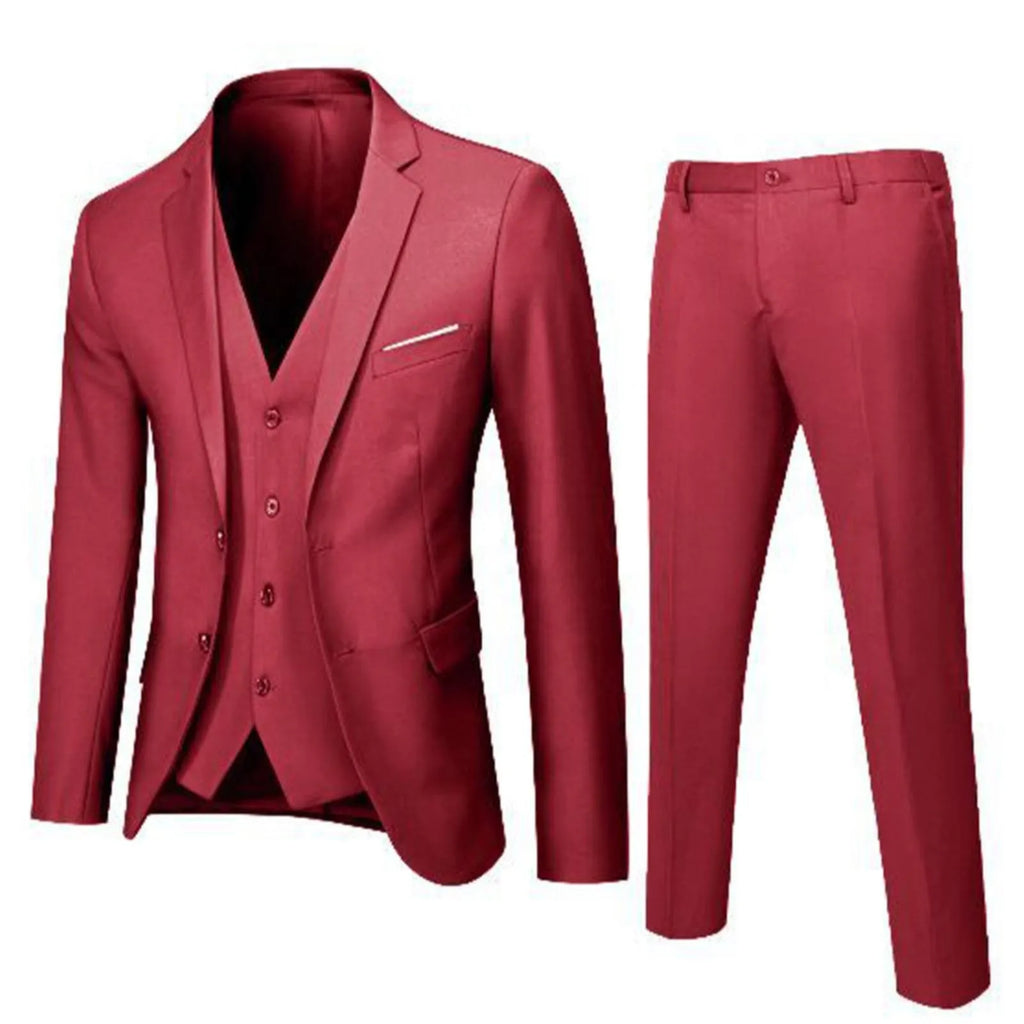 Men’s Classic Patterned Suit Set