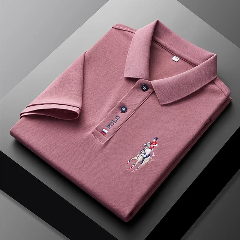 Premium Men’s Embroidered Polo Shirt