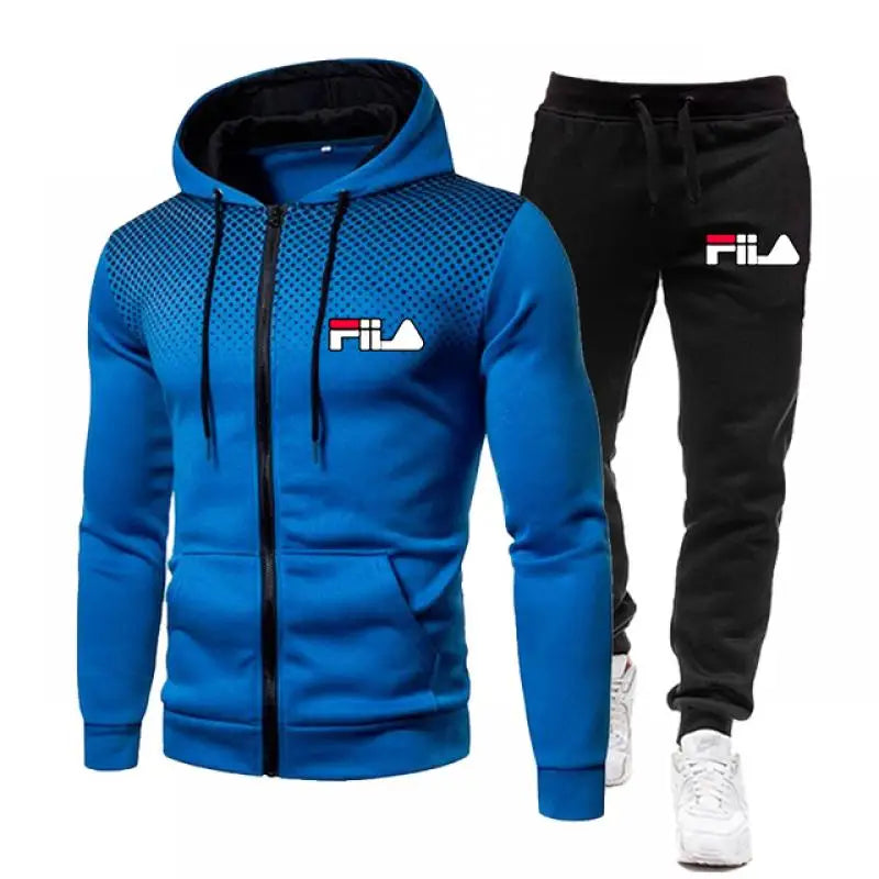 Fashion Men's Sets Hoodies+Pants Autumn Sport Suits / Sportswear