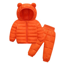 Children’s Thick Hooded Snowsuit for Winter