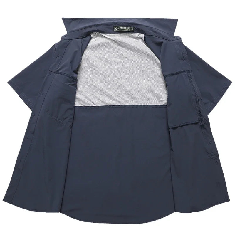 Men’s Breathable Tactical Work Shirt