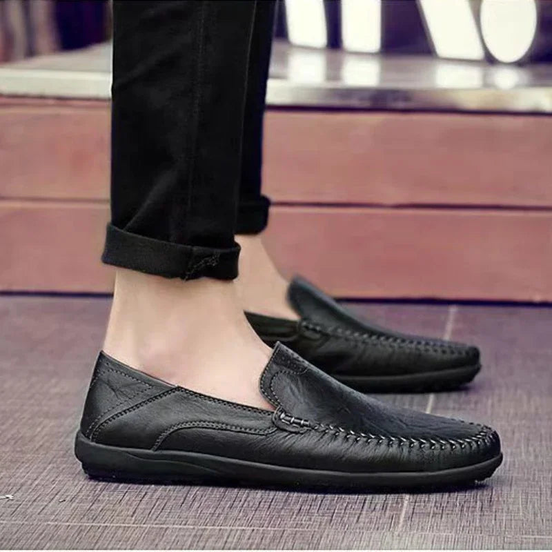 Men’s Height Enhancing Classic Leather Loafers