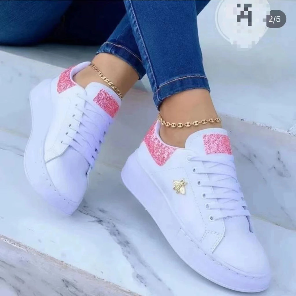 Women’s Waterproof White Sneakers