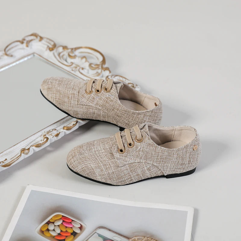 Kids’ Soft Slip-On Leather Shoes