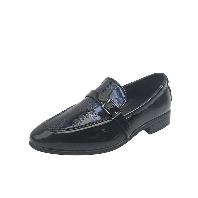 Boys' British-Style Leather Loafers
