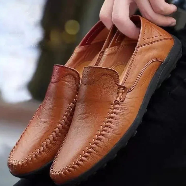 Men’s Height Enhancing Classic Leather Loafers