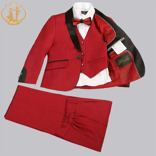 Elegant Formal Suit for Boys' Weddings & Events