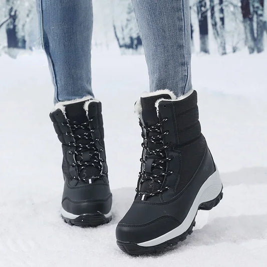 Women’s Platform Snow Boots for Winter