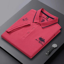 Men’s Luxury Embroidered Polo T Shirt