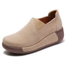 WOIZGIC Genuine Leather Shoes for Women