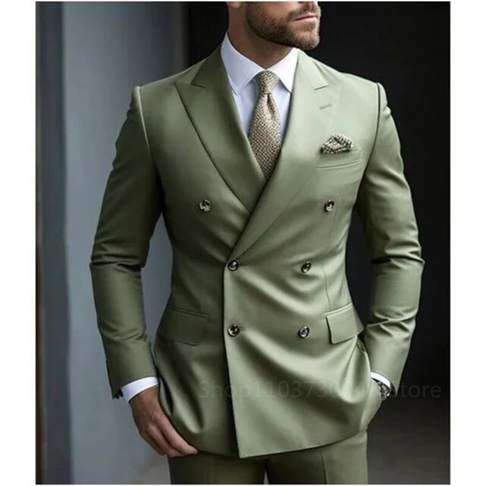 Men’s Elegant Groom Suit for Wedding